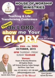 Jeff Onyems Outreach Salt River Cape Town Oct 2015